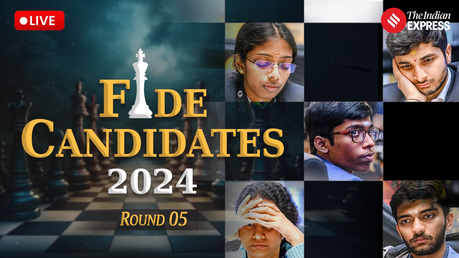 2024 年国际象棋候选人实时更新：普拉格南达哈给内波带来巨大压力；维迪特再次陷入时间困境 | 国际象棋新闻