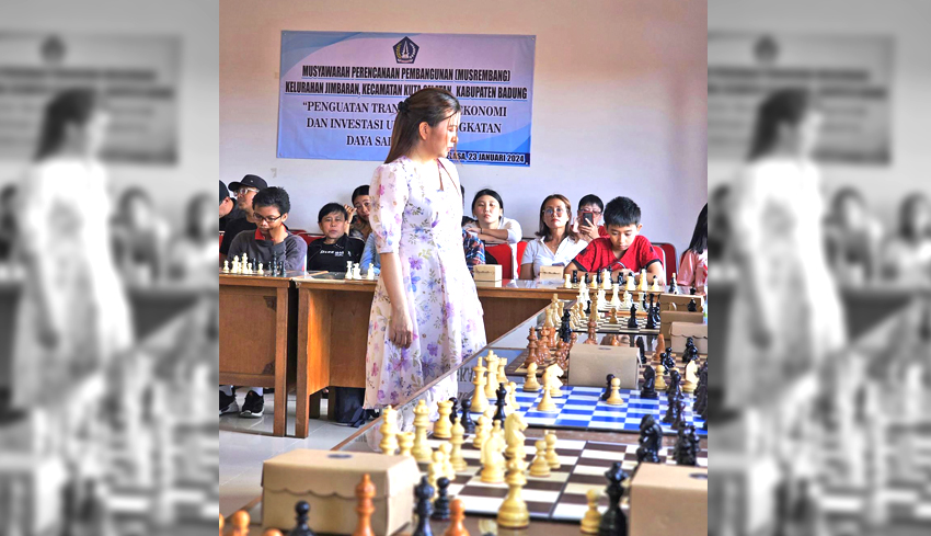 金巴兰国际象棋俱乐部带来 WGM 越南